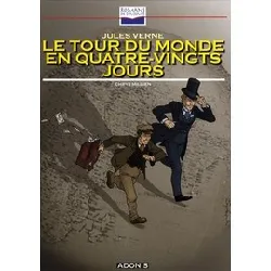 livre le tour du monde en quatre - vingts ajours - (1 cd audio)