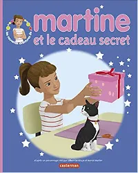 livre martine et le cadeau secret