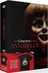 dvd annabelle - coffret dvd + t - shirt