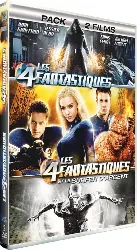 dvd les 4 fantastiques + les 4 fantastiques et le surfer d'argent