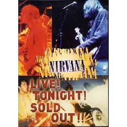 dvd nirvana - live ! tonight ! sold out !!