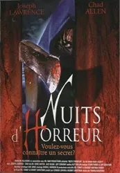 dvd nuits d'horreur - single 1 dvd - 1 film