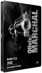 dvd olivier marchal - trilogie policière : mr 73 + 36 quai des orfèvres + gangsters - pack collector boîtier steelbook