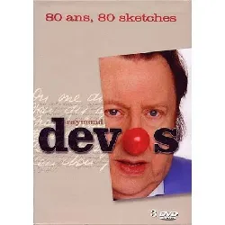 dvd raymond devos : 80 ans, 80 sketches - coffret 3 dvd