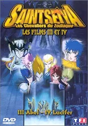 dvd saint seiya, les chevaliers du zodiaque, les films iii et iv : les guerriers d'abel / le temple de lucifer