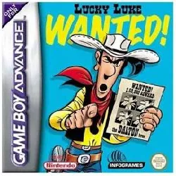 jeu gameboy advance gba lucky luke wanted