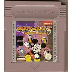 jeu gameboy gb mickey mouse v