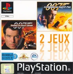 jeu ps1 coffret 007 : demain ne meurt jamais et le monde ne suffit pas