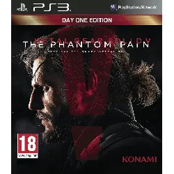 jeu ps3 metal gear solid v - the phantom pain (edition day one)