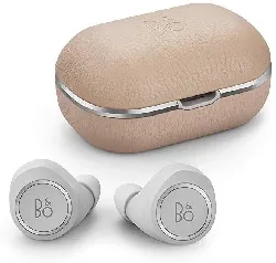 bang & olufsen beoplay e8 2.0 écouteurs haut de gamme bluetooth entièrement sans fil et station de charge, natural