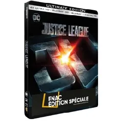 blu-ray justice league edition spéciale fnac steelbook &#43; 4k &#43; 3d