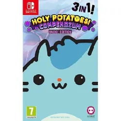 jeu nintendo switch holy potatoes! compendium : badge edition nintendo switch