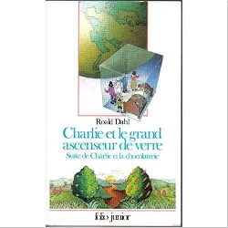 livre charlie et le grand ascenseur de verre