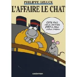 livre le chat tome 11 - album - l'affaire le chat