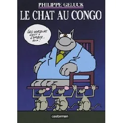 livre le chat tome 5 - le chat au congo - mini - album