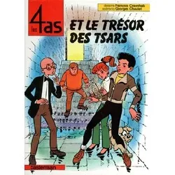 livre les 4 as - album - le trésor du tsar