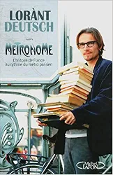 livre métronome - l'histoire de france au rythme du métro parisien