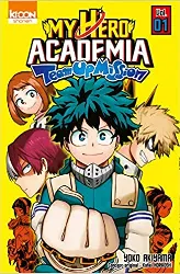 livre my hero academia - team up mission - tome 1