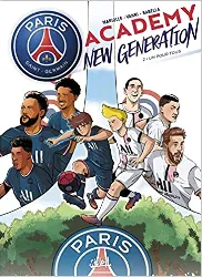 livre paris saint - germain academy new generation tome 2 - un pour tous