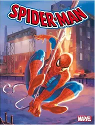 livre spiderman evergreen, grand ecran