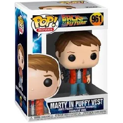 back to the future - bobble head pop n° 961 - marty in puffy vest