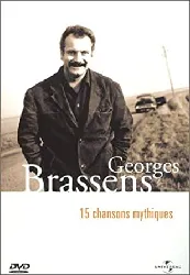 dvd georges brassens - 15 chansons mythiques