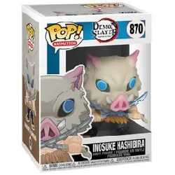 figurine funko! pop - demon slayer n°870 - inosuke hashibira (49011)