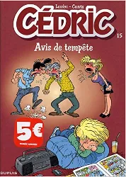 livre cédric tome 15 - avis de tempête