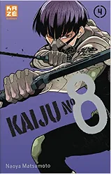 livre kaiju n°8 - tome 4