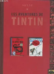 livre les aventures de tintin - lotus bleu et tintin au tibet