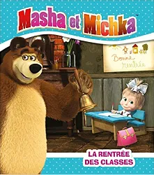 livre masha et michka - la rentrée des classes