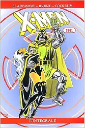 livre x - men l'intégrale - 1981