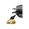 appareil à raclette/crêpière - tefal deco 6 re12a4 neo - 850 watt - bleu