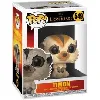 figurine funko! pop - disney - le roi lion (2019)- timon - 9 cm - 549