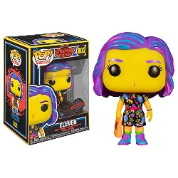 figurine funko! pop - stranger things - eleven in mall outfit blacklight - fun59819 - 802