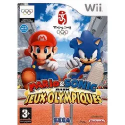 jeu wii mario et sonic aux jeux olympiques