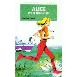 livre alice et les trois clefs