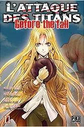 livre attaque des titans (l') - before the fall - tome 11