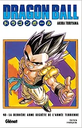 livre dragon ball - édition originale - tome 40: la dernière arme secrète de l'armée terrienne !!