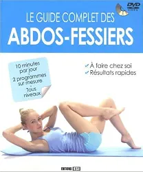 livre le guide complet des abdos - fessiers - (1dvd)