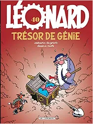 livre léonard - tome 40 - un trésor de génie