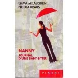 livre nanny, journal d'une baby - sitter