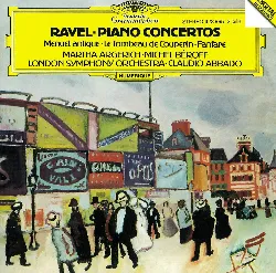 cd maurice ravel - piano concertos - menuet antique - le tombeau de couperin - fanfare (1988)