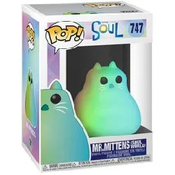 figurine funko pop - soul [disney] n°747 - mr. mittens (47951)