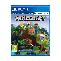 jeu ps4 minecraft : starter pack refresh ps4