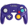 manette nintendo gamecube controller filaire violet nintendo pour nintendo gamecube