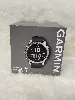 garmin fenix 7 - 47 mm - argent - montre de sport avec bracelet - silicone - graphite - taille du poignet : 125 - 208 mm - afficha