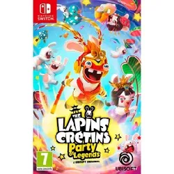 jeu nintendo switch the lapins crétins : party of legends switch
