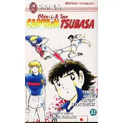 livre captain tsubasa - tome 32 : les grands fauves sortent leurs griffes