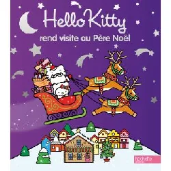 livre hello kitty rend visite au pere noel